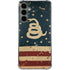 Dont Tread On Me American Flag Galaxy S24 Plus Clear Case